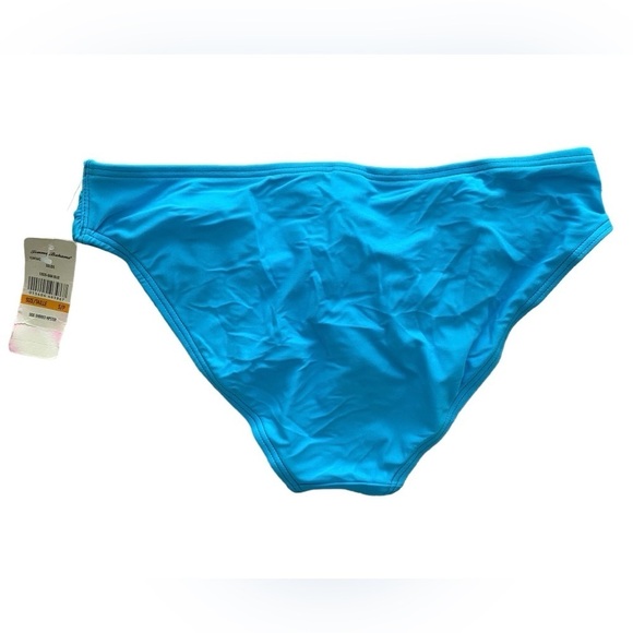 NWT Relax by TOMMY BAHAMA Women S/P Small Side Shirred Hipster Bikini Bottom - Picture 2 of 5